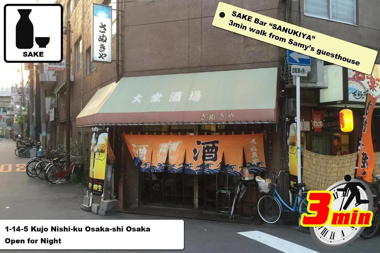 Semesterbostad Samy'S Guest House Ks Osaka