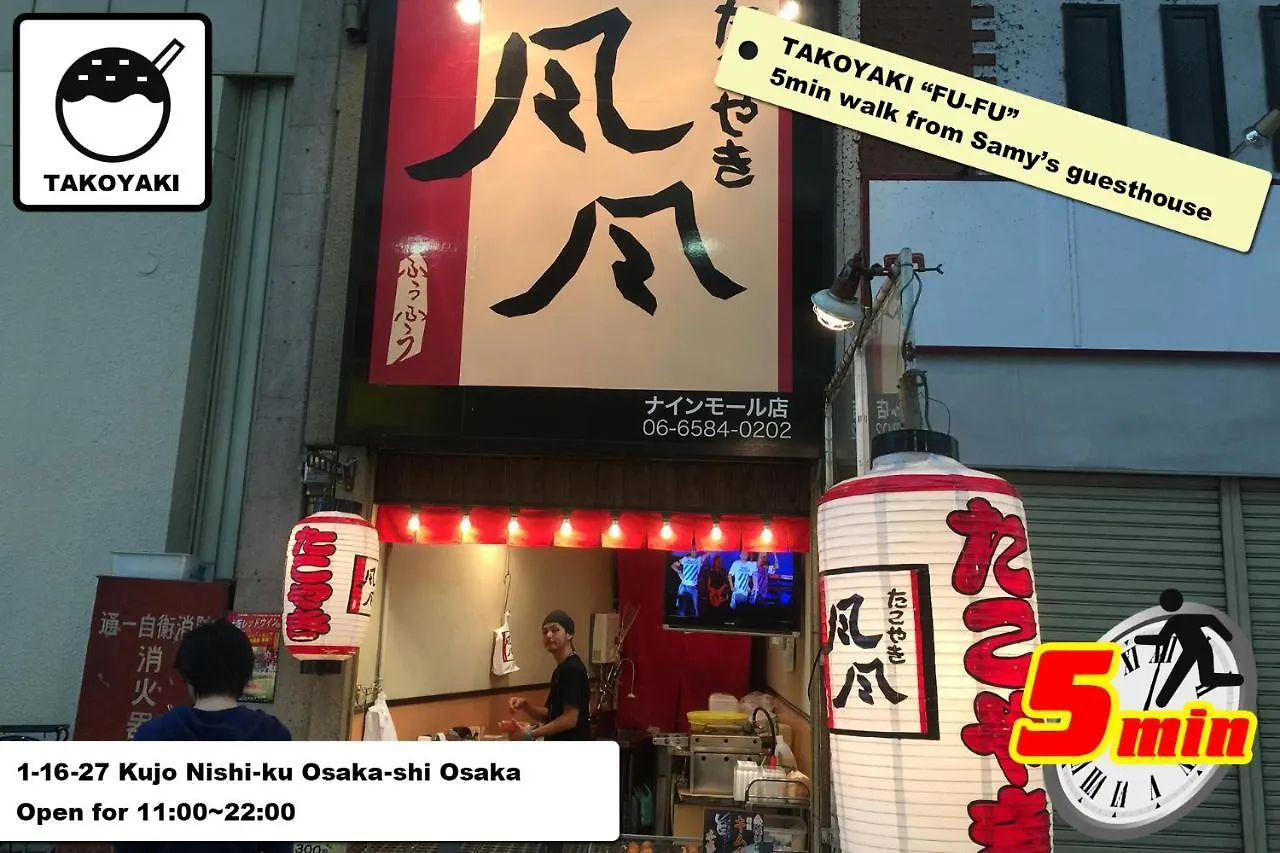 Semesterbostad Samy'S Guest House Ks Osaka
